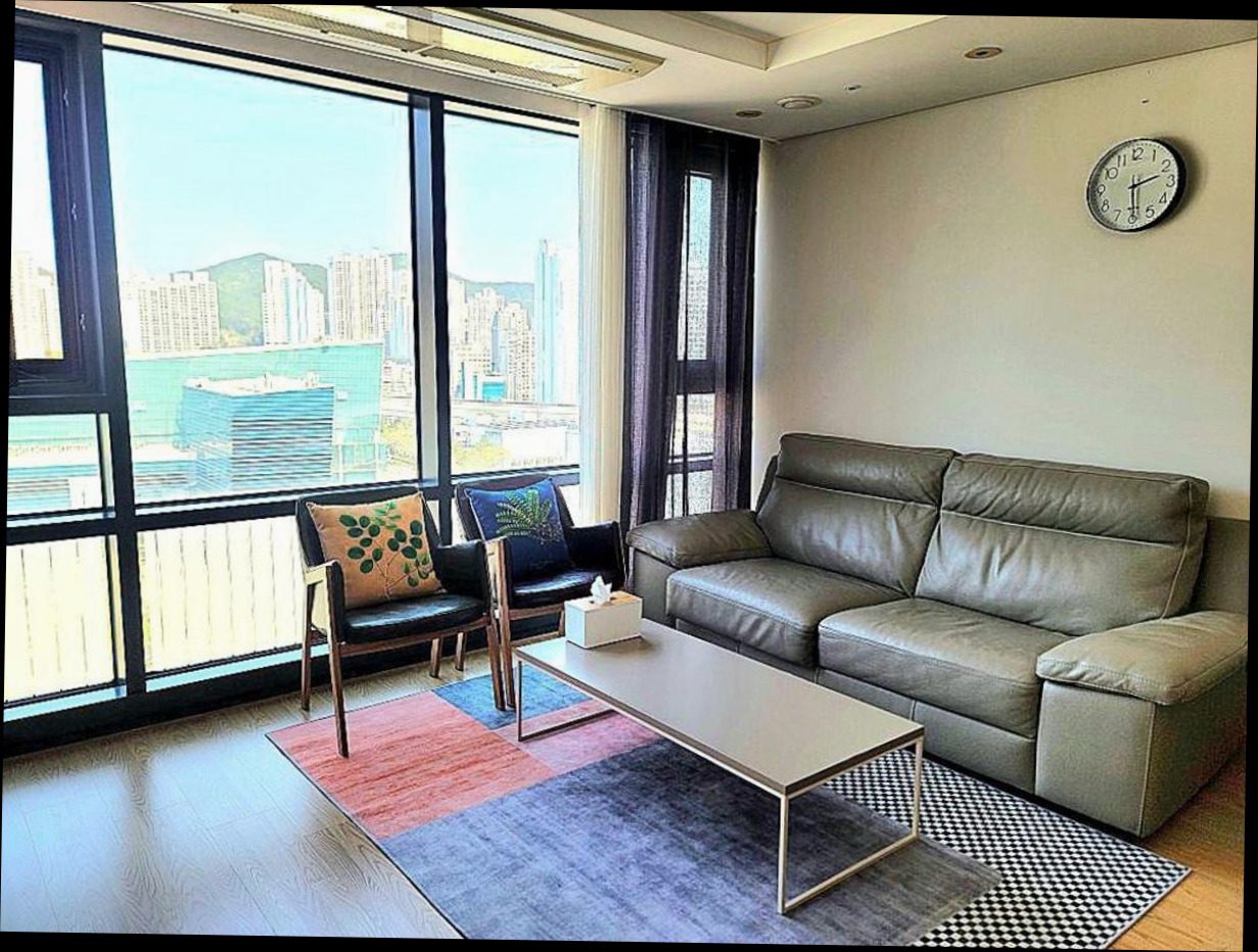 해운대구의 아파트먼트 (59m², 침실 3개, 프라이빗 욕실 1개) 부산 해운대, 내 집처럼 편안했던 아파트 숙소 후기! (feat. 가족여행, 벡스코, 바닷가 인근)