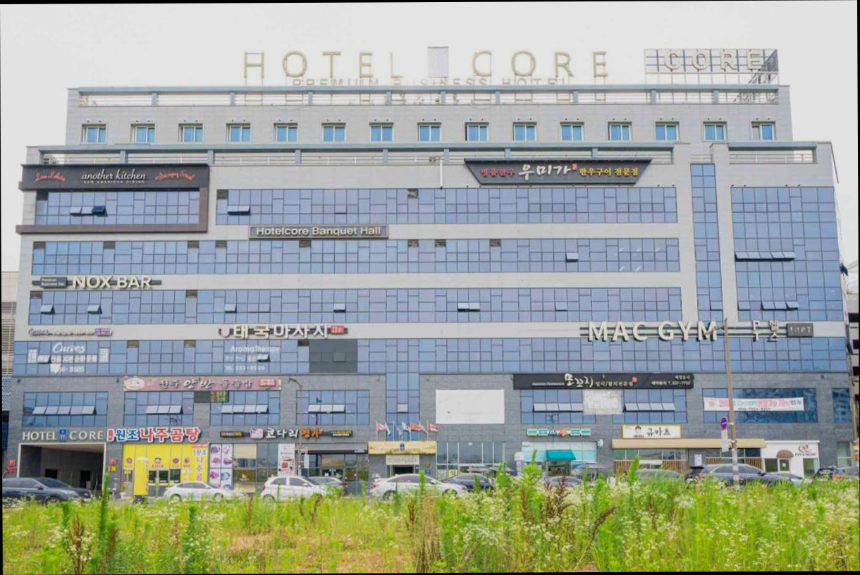 (이미지설명: 호텔 코어 - 전경 안내사진)