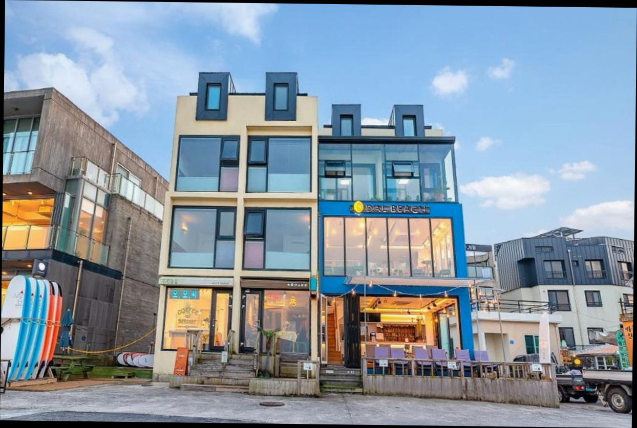 (이미지설명: 제주 달비치펜션 (Jeju Dalbeach Pension) - 객실 상세 리뷰 안내사진)