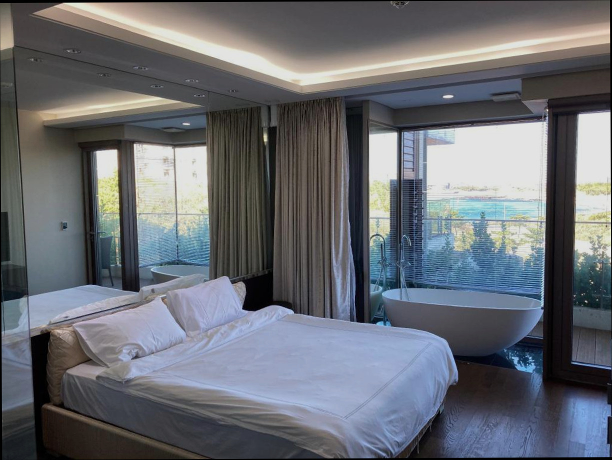 (이미지설명: 우도의 아파트먼트 (138m², 침실 2개, 프라이빗 욕실 2개) - 호텔 둘러보기 안내사진)