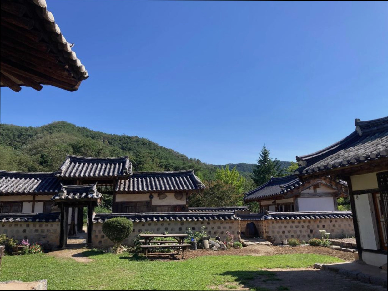 (이미지설명: 안동 수애당 - 호텔 둘러보기 안내사진)