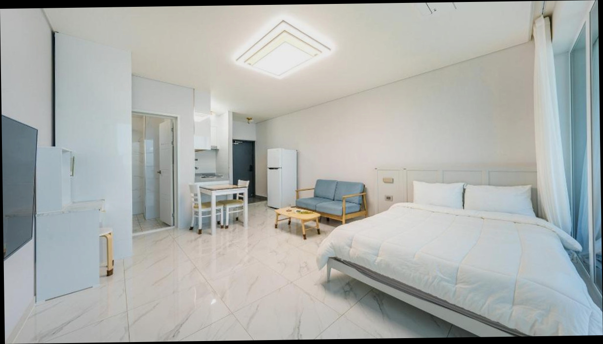 (이미지설명: Yeosu Stay Raonpine Spa Pension - 객실 상세 리뷰 안내사진)