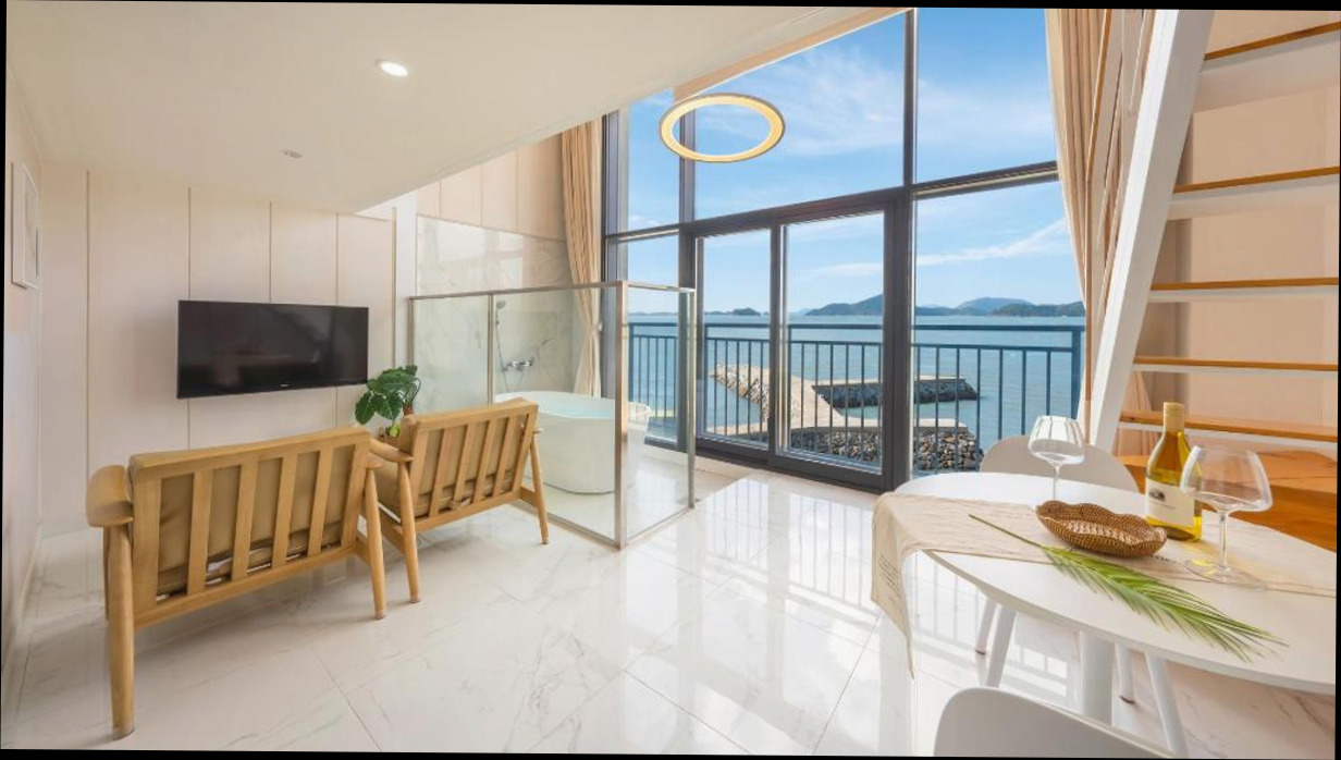 (이미지설명: Yeosu Sorrr Spa Oceanview Pension - 객실 상세 리뷰 안내사진)