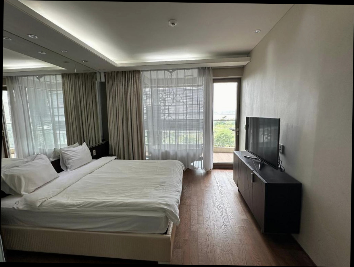 (이미지설명: 우도의 아파트먼트 (138m², 침실 2개, 프라이빗 욕실 2개) - 객실 상세 리뷰 안내사진)