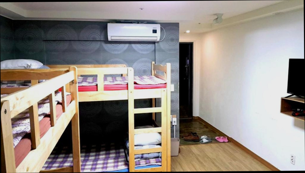 (이미지설명: 팝콘 호스텔 해운대 - 전경 안내사진)