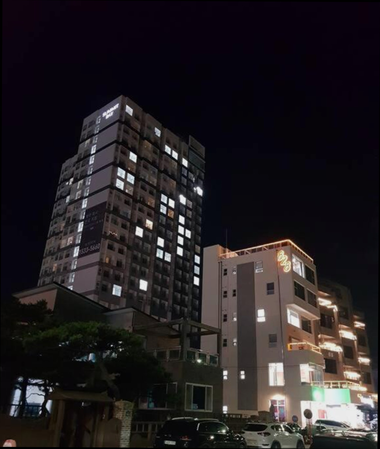 (이미지설명: 속초 써밋베이 1701호 - 호텔 둘러보기 안내사진)