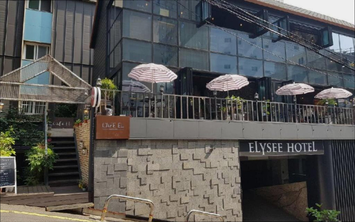 (이미지설명: 엘리제 호텔 부산 - 주변 관광지 안내사진)