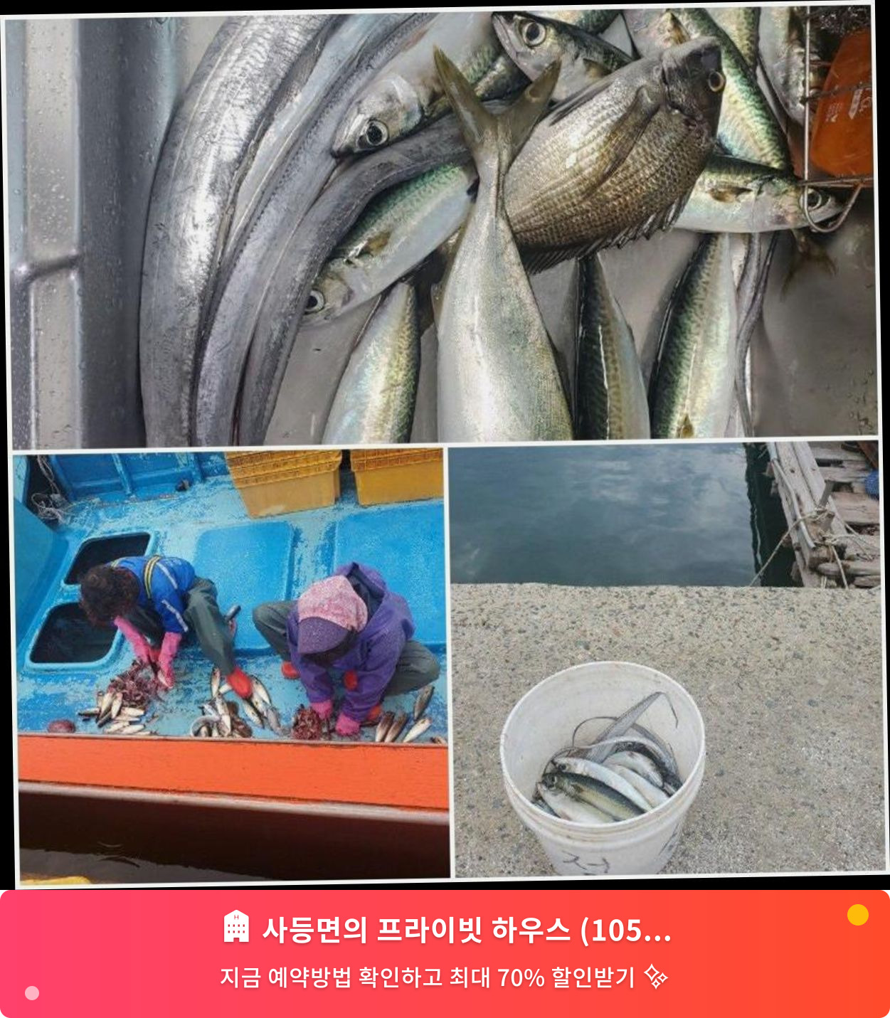 (이미지설명: 사등면의 프라이빗 하우스 (105m², 침실 2개, 프라이빗 욕실 2개) - 메인 안내사진)