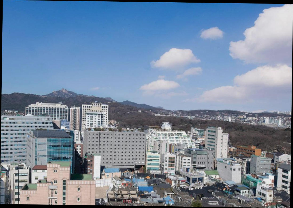 (이미지설명: 목시 서울 인사동 - 객실 안내사진)