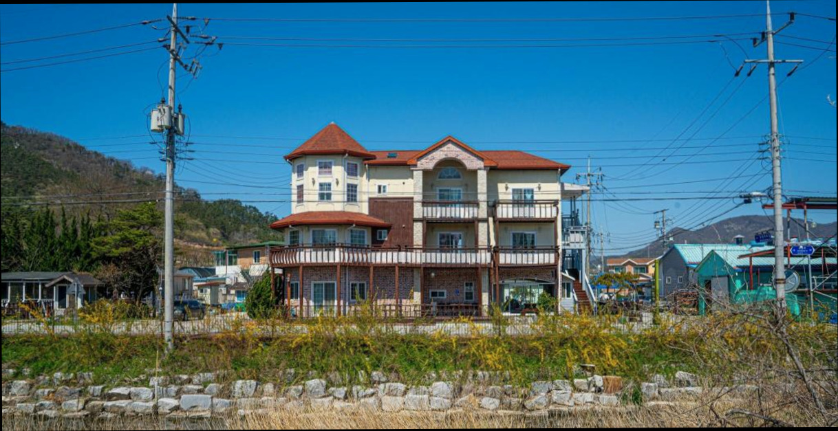 (이미지설명: 바다갯벌 펜션 - 호텔 둘러보기 안내사진)