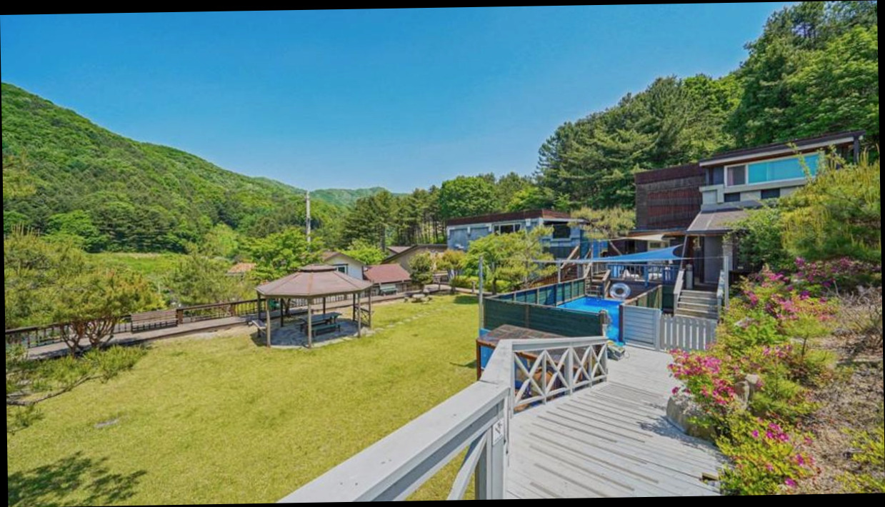 (이미지설명: 아이리스 펜션 - 호텔 둘러보기 안내사진)