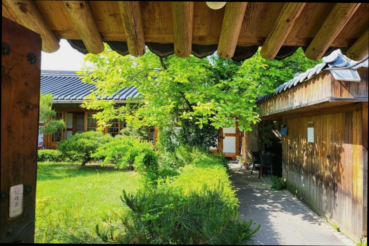 (이미지설명: 전주 부용헌 펜션 - 편의시설 및 서비스 안내사진)