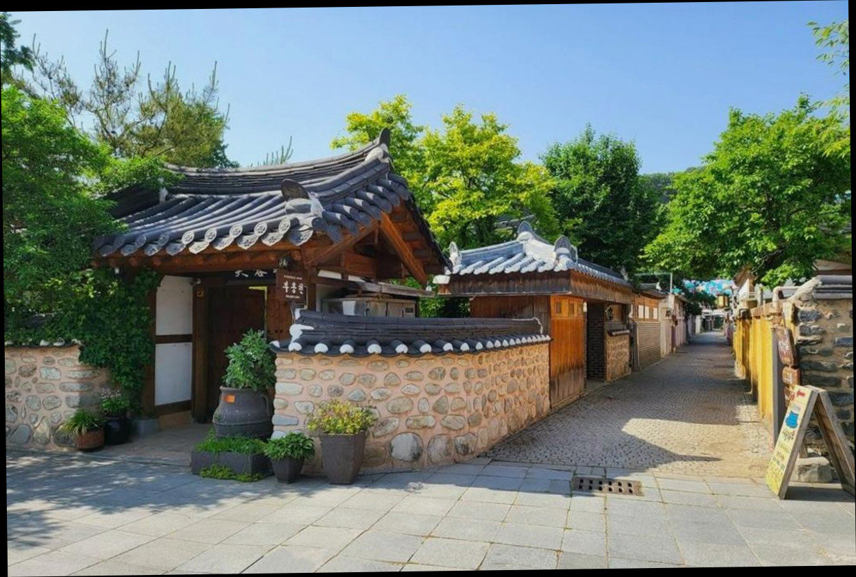 (이미지설명: 전주 부용헌 펜션 - 갤러리 안내사진)